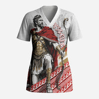 Odysseus Scrub Top King Of Ithaca - Ancient Greek Mythology
