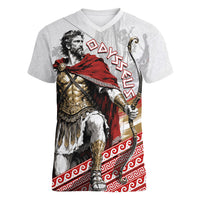 Odysseus Women V-Neck T-Shirt King Of Ithaca - Ancient Greek Mythology