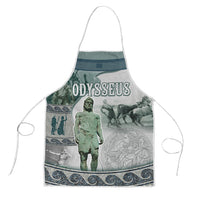 Odysseus King Of Ithaca Apron Ancient Greek Statue Mosaic Classic Mythology Art