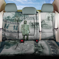 Odysseus King Of Ithaca Back Car Seat Cover Ancient Greek Statue Mosaic Classic Mythology Art