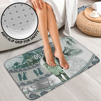 Odysseus King Of Ithaca Bathroom Set Ancient Greek Statue Mosaic Classic Mythology Art