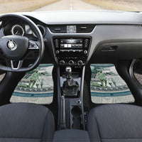Odysseus King Of Ithaca Car Mats Ancient Greek Statue Mosaic Classic Mythology Art