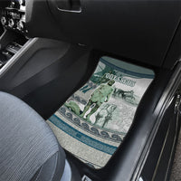 Odysseus King Of Ithaca Car Mats Ancient Greek Statue Mosaic Classic Mythology Art