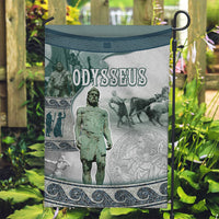 Odysseus King Of Ithaca Garden Flag Ancient Greek Statue Mosaic Classic Mythology Art