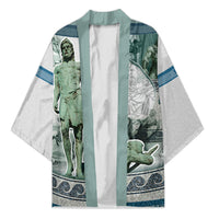 Odysseus King Of Ithaca Kimono Ancient Greek Statue Mosaic Classic Mythology Art
