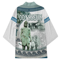 Odysseus King Of Ithaca Kimono Ancient Greek Statue Mosaic Classic Mythology Art