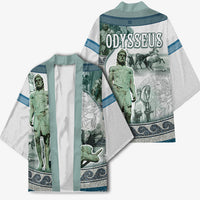 Odysseus King Of Ithaca Kimono Ancient Greek Statue Mosaic Classic Mythology Art