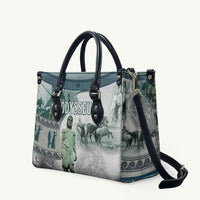 Odysseus King Of Ithaca Leather Bag Ancient Greek Statue Mosaic Classic Mythology Art