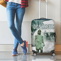 Odysseus King Of Ithaca Luggage Cover Ancient Greek Statue Mosaic Classic Mythology Art