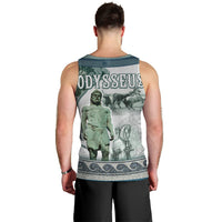 Odysseus King Of Ithaca Men Tank Top Ancient Greek Statue Mosaic Classic Mythology Art