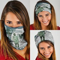 Odysseus King Of Ithaca Neck Gaiter Ancient Greek Statue Mosaic Classic Mythology Art