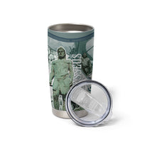 Odysseus King Of Ithaca Tumbler Cup Ancient Greek Statue Mosaic Classic Mythology Art