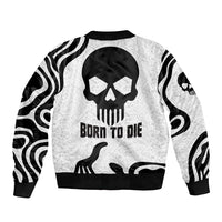 Skull Bomber Jacket Born To Die - Wonder Print Shop