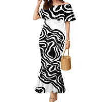 Skull Mermaid Dress Born To Die - Wonder Print Shop