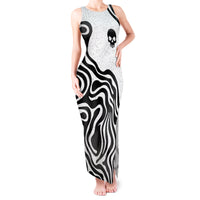 Skull Tank Maxi Dress Born To Die - Wonder Print Shop