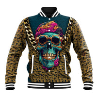 Skull Gang Baseball Jacket Sic Transit Gloria Mundi - Wonder Print Shop