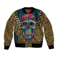 Skull Gang Bomber Jacket Sic Transit Gloria Mundi - Wonder Print Shop
