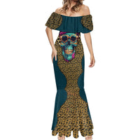 Skull Gang Mermaid Dress Sic Transit Gloria Mundi - Wonder Print Shop