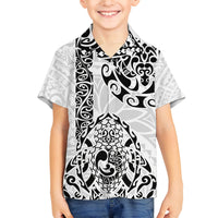 Hawaii Family Matching Summer Maxi Dress and Hawaiian Shirt with Polynesian Turtle - Wonder Print Shop
