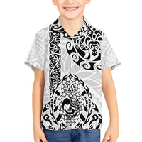 Hawaii Kid Hawaiian Shirt with Polynesian Turtle - Wonder Print Shop