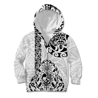 Hawaii Kid Hoodie with Polynesian Turtle - Wonder Print Shop