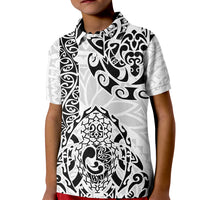 Hawaii Kid Polo Shirt with Polynesian Turtle - Wonder Print Shop