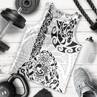 Hawaii Men Tank Top with Polynesian Turtle - Wonder Print Shop