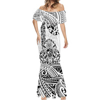 Hawaii Mermaid Dress with Polynesian Turtle - Wonder Print Shop
