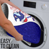 Belize Christmas Bathroom Set with Santa Dolphins Coral Reef and Ocean Holiday Theme - Wonder Print Shop