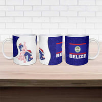 Belize Christmas Ceramic Mug with Santa Dolphins Coral Reef and Ocean Holiday Theme - Wonder Print Shop