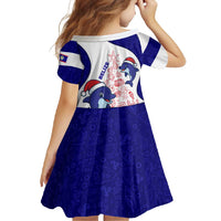 Belize Christmas Family Matching Mermaid Dress and Hawaiian Shirt with Santa Dolphins Coral Reef and Ocean Holiday Theme - Wonder Print Shop