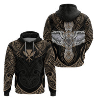 Polynesian Hawaii Tattoo Hoodie - Wonder Print Shop
