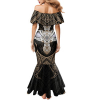 Polynesian Hawaii Tattoo Mermaid Dress - Wonder Print Shop