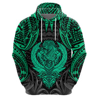 Polynesian Hoodie Abstract Tiki - Wonder Print Shop