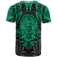 Polynesian T Shirt Abstract Tiki - Wonder Print Shop
