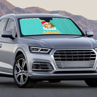 Funny Dog Merry Corgmas Christmas Auto Sun Shade Xmas Holiday Patterns - Wonder Print Shop