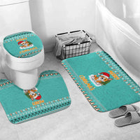 Funny Dog Merry Corgmas Christmas Bathroom Set Xmas Holiday Patterns - Wonder Print Shop