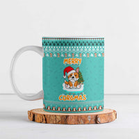 Funny Dog Merry Corgmas Christmas Ceramic Mug Xmas Holiday Patterns - Wonder Print Shop