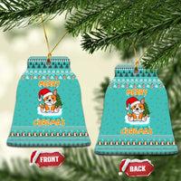 Funny Dog Merry Corgmas Christmas Ceramic Ornament Xmas Holiday Patterns - Wonder Print Shop