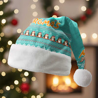 Funny Dog Merry Corgmas Christmas Santa Hat Xmas Holiday Patterns - Wonder Print Shop