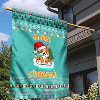 Funny Dog Merry Corgmas Christmas Garden Flag Xmas Holiday Patterns - Wonder Print Shop