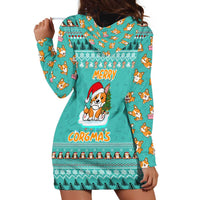 Funny Dog Merry Corgmas Christmas Hoodie Dress Xmas Holiday Patterns - Wonder Print Shop
