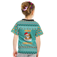 Funny Dog Merry Corgmas Christmas Kid T Shirt Xmas Holiday Patterns - Wonder Print Shop