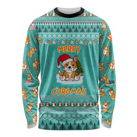Funny Dog Merry Corgmas Christmas Long Sleeve Shirt Xmas Holiday Patterns - Wonder Print Shop