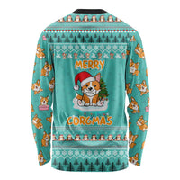 Funny Dog Merry Corgmas Christmas Long Sleeve Shirt Xmas Holiday Patterns - Wonder Print Shop