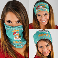 Funny Dog Merry Corgmas Christmas Neck Gaiter Xmas Holiday Patterns - Wonder Print Shop