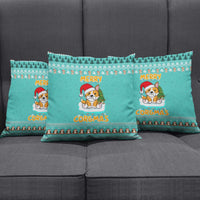 Funny Dog Merry Corgmas Christmas Pillow Cover Xmas Holiday Patterns - Wonder Print Shop