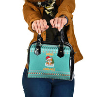 Funny Dog Merry Corgmas Christmas Shoulder Handbag Xmas Holiday Patterns - Wonder Print Shop