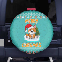 Funny Dog Merry Corgmas Christmas Spare Tire Cover Xmas Holiday Patterns - Wonder Print Shop