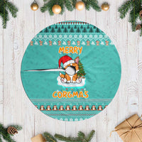 Funny Dog Merry Corgmas Christmas Tree Skirt Xmas Holiday Patterns - Wonder Print Shop